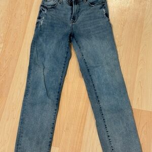 Kensie Vintge Luxe The Allie slim straight leg denim